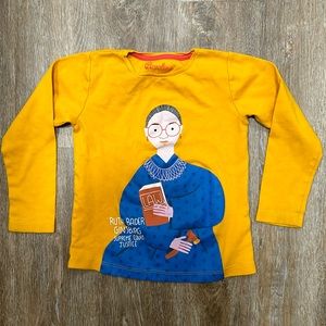 Piccolina Trailblazer RGB Ruth Bader Ginsburg Long sleeve T Shirt 6 Unisex